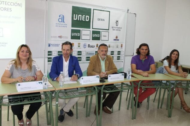 Clausura de los cursos de la UNED Senior en Dénia