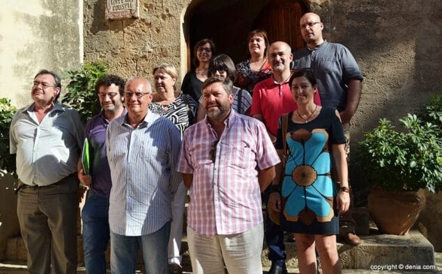 Concejales de PSOE y Compromís en Dénia