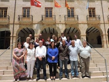 Corporación saliente del ayuntamiento dianense
