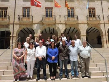 Corporación saliente del ayuntamiento dianense