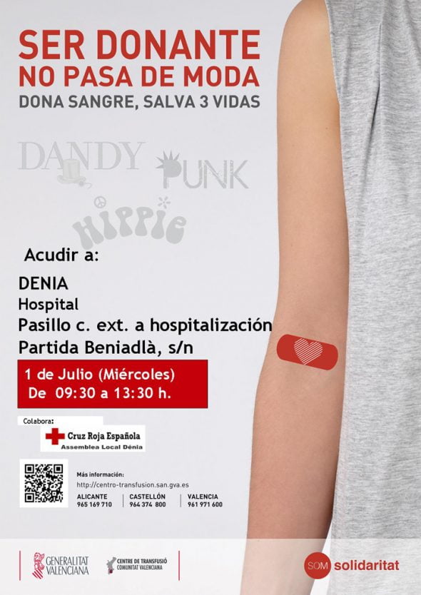 Donación de Sangre 1 julio Dénia