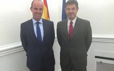 Enrique sastre y Rafael Catalá
