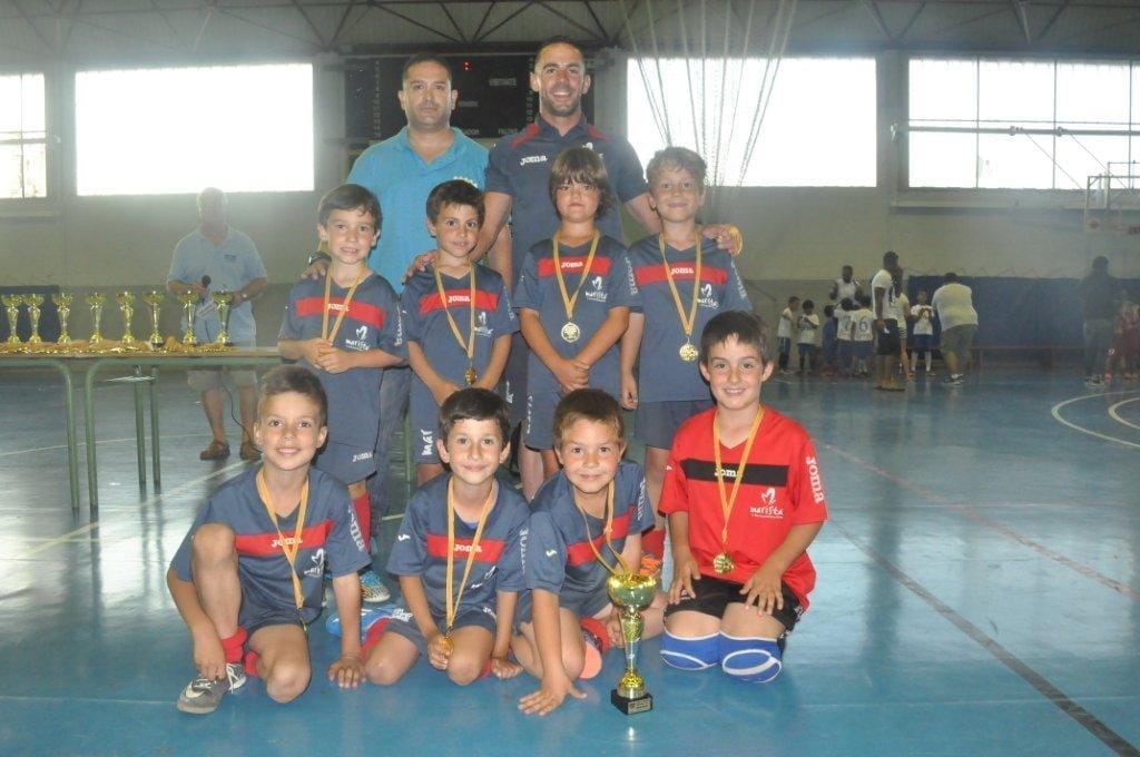 13 equipos disfrutaron de la jornada de convivencia Prebenjamín 2 Equipo Colegio Maristas Prebenjamín