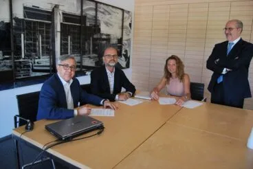 Firma del convenio Ciudad Univrsitaria