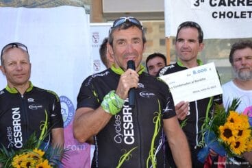 Franck emocionado por el recibimiento