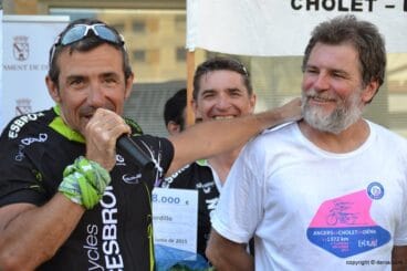 Franck Garanger junto a Jimmy Higueras