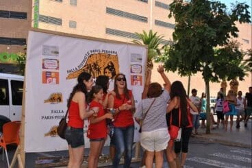 Ganadoras del concurso de paellas de París Pedrera