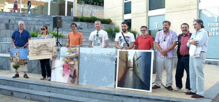 Ganadores del II Concurso de Pintura Rápida Ciutat de Dénia