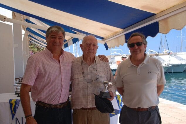 Jorge Miquel Patró de l'Tarabya de RCN. Dénia