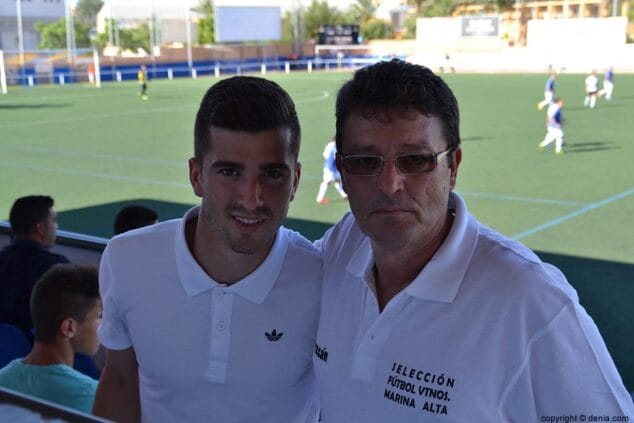 José Luis Gayá junto a Arsenio Palenzuela