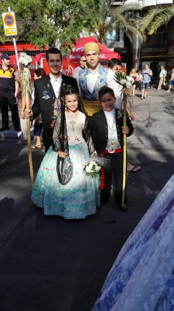La falla Diana en Alicante