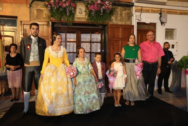 Las Falleras Mayores de Dénia en el nomenament de Baix la Mar