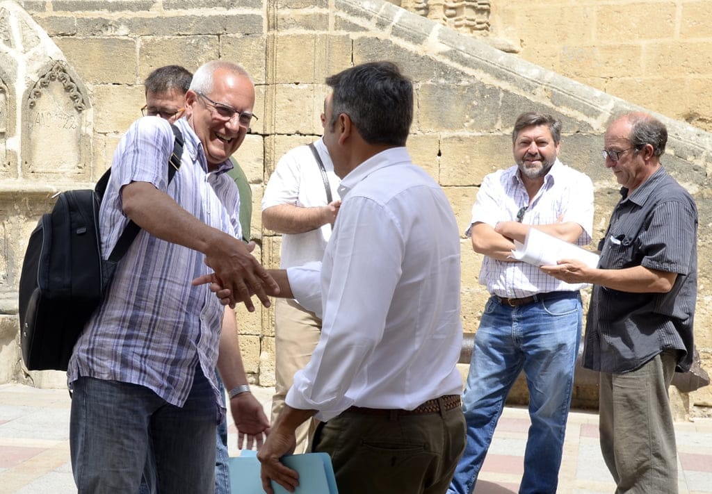 Llegada de Vicent Grimalt al Ayuntamiento de Jávea