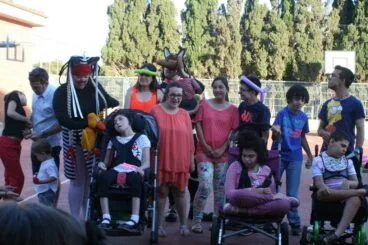 Merienda de fin de curso en el colegio Raquel Payà