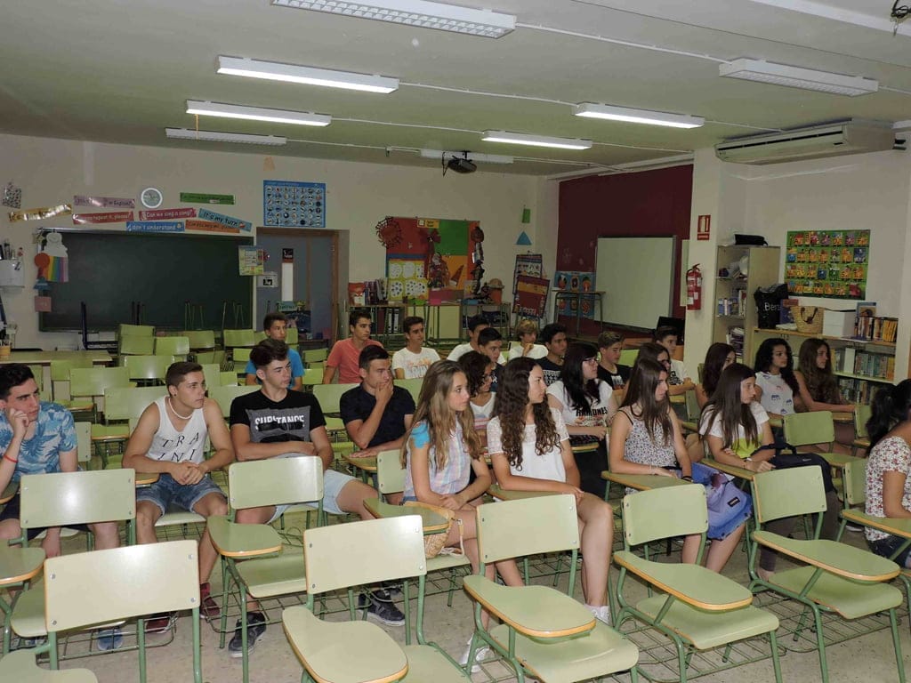 Participantes en el curso de formación de conductores