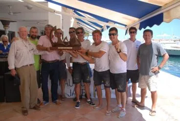 Representants del RCN. Dénia Guanyadors del VI Trofeu Cap Sant Antoni