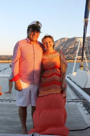 Salvador Gil y MªJosé López