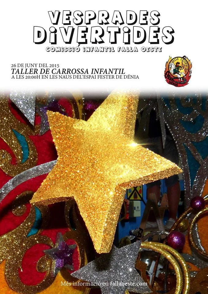 Taller infantil de carroza en Dénia