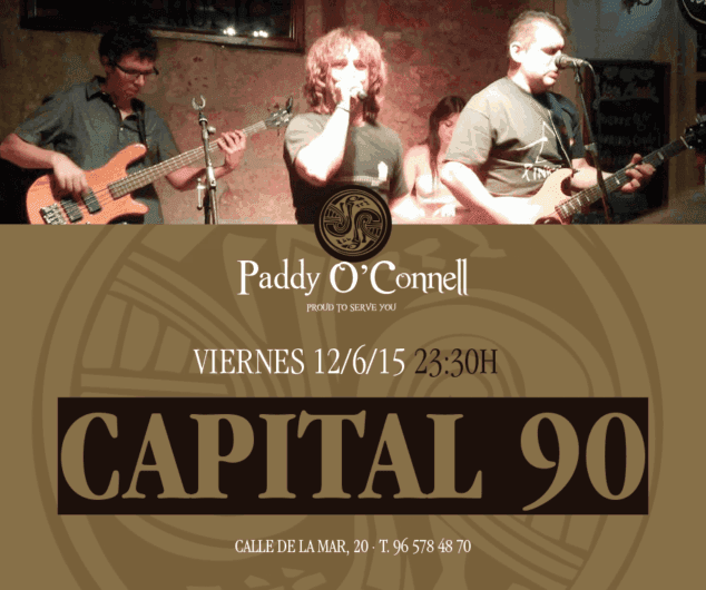 conciertos paddy viernes