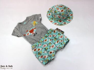 conjunto con gorrito