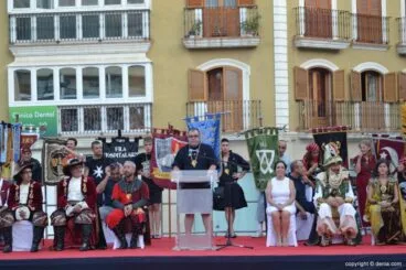 Pregón de las fiestas de Moros y Cristianos de Dénia