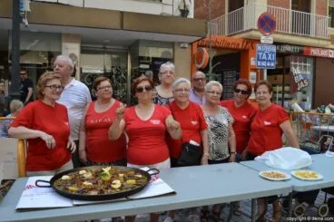 Día de los mayores en las fiestas de Dénia – concurso de paellas