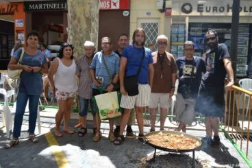 Día de los mayores en las fiestas de Dénia – concurso de paellas
