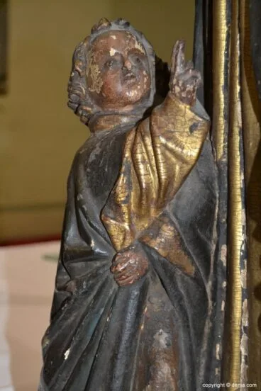 Arcangel de la talla de Sant Roc