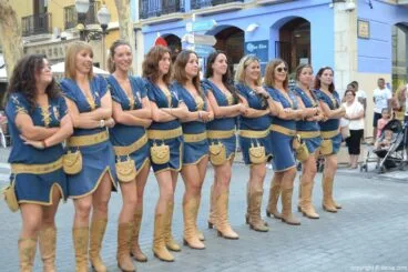 Fiestas de Dénia – Entraeta de moros y cristianos – Almogàvers
