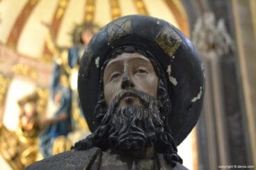 07 Rostro de la talla de Sant Roc