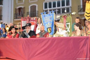 Desembarco moro Dénia 2014 – firma de la tregua