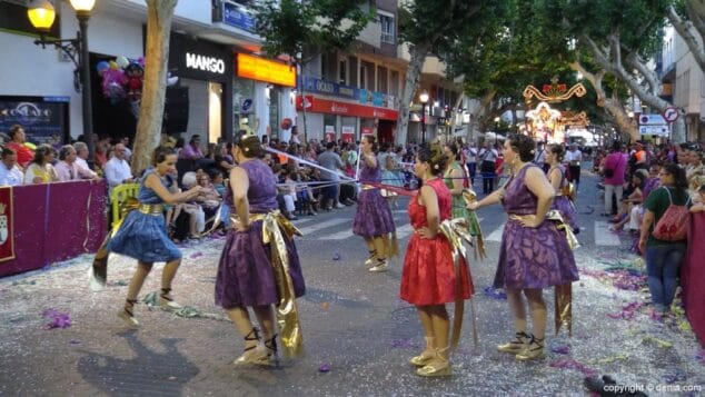 107 Carrozas Dénia 2015 Comparsa Falla Saladar