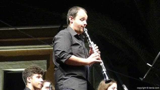 La banda rinde homenaje a la patrona de Dénia con un espectacular concierto 12 12 Concierto de la Santíssima Sang Dénia 2015
