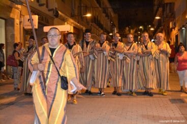 Retreta final Moros y Cristianos Dénia 2014 – Filà Wallies