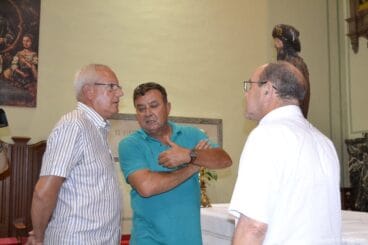 Vicent Grimalt habla con Paco Catalá