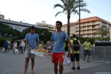 Día de los mayores en las fiestas de Dénia – quintos 2015