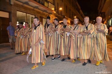 Retreta final Moros y Cristianos Dénia 2014 – Filà Wallies