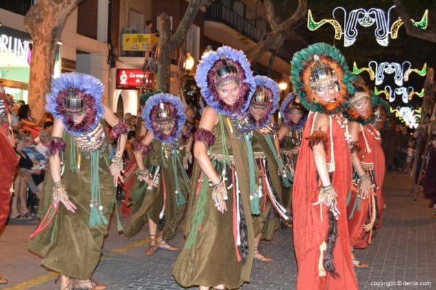 15 Moros y Cristianos Dénia Capitanía Filà Almorávides