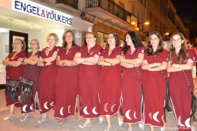 16 Retreta final Moros y Cristianos Dénia 2014 Filà Alkamar