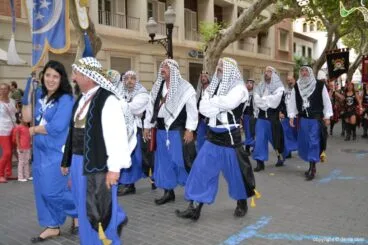 Desembarco moro Dénia 2014 – Desfile hasta la firma de la tregua