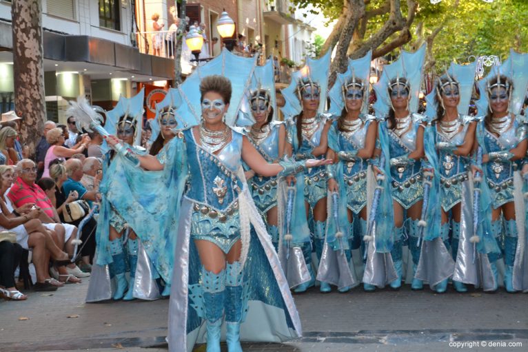 Desfile de gala Dénia 2014 - Filà Almogàvers
