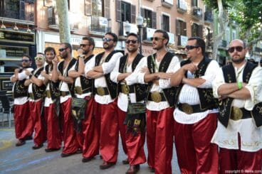 Fiestas de Dénia – Entraeta de moros y cristianos – Abencerrajes
