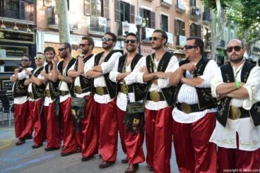 Fiestas de Dénia – Entraeta de moros y cristianos – Abencerrajes