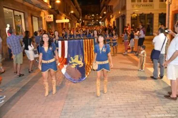 Retreta final Moros y Cristianos Dénia 2014 – Filà Almogávers