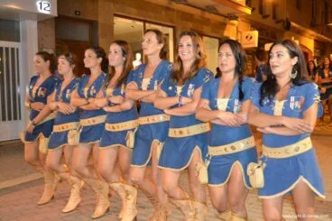 Retreta final Moros y Cristianos Dénia 2014 – Filà Almogávers