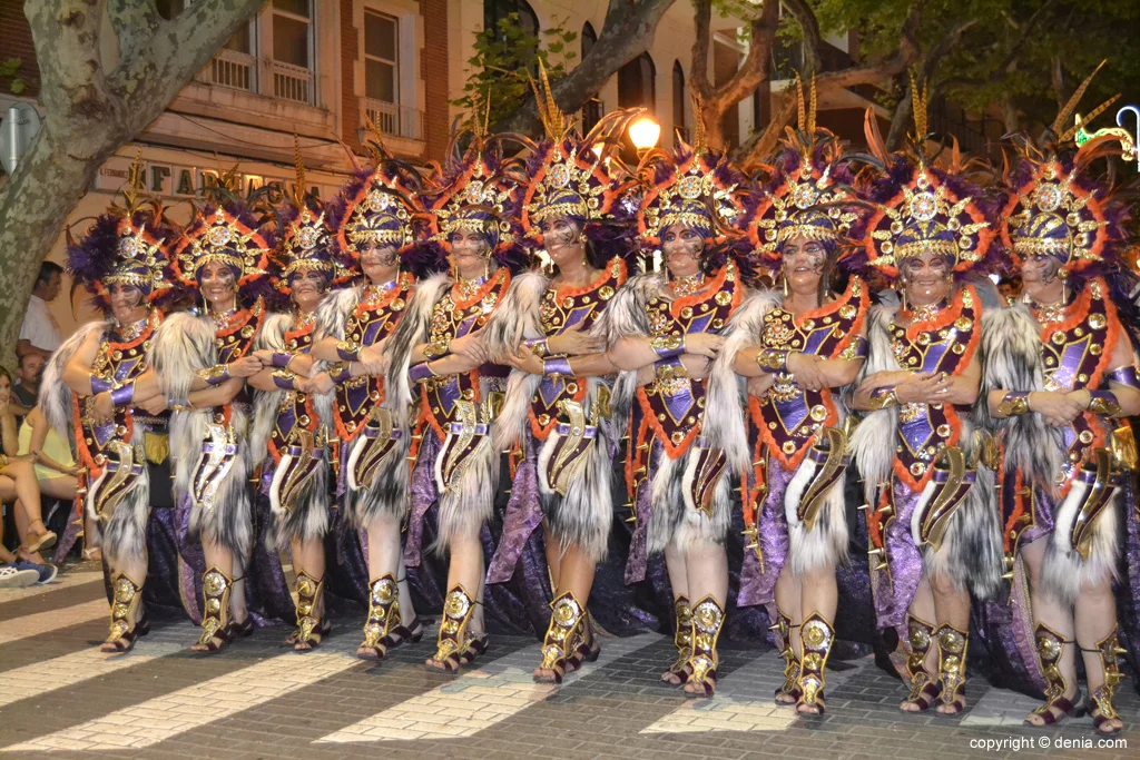 Desfile de gala Dénia 2014 – Filà Alkamar
