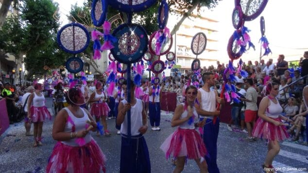 43 Carrozas Dénia 2015 Comparsa Falla Campaments