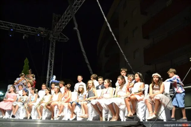 55 Día del Fallero Cargos infantiles fallas Dénia 2016