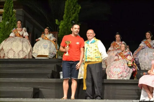 57 Día del Fallero París Pedrera subcampeón Torneo Fútbol