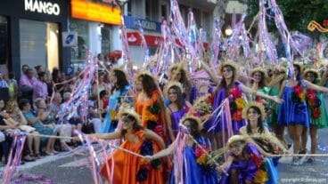 Carrozas Dénia 2015 – Comparsa infantil Falla Centro